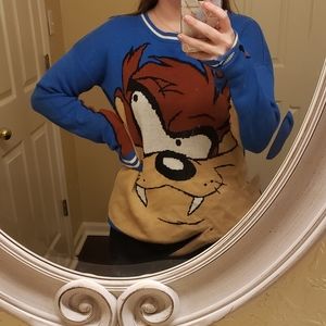 Tazmanian devil sweater.